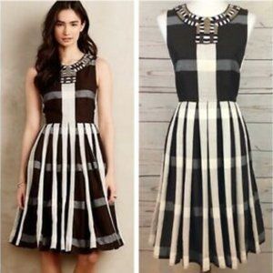 Maeve Tea Dress Beaded Neckline | Size 4